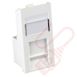 Excel Cat5e RJ45 UTP Low Profile Module White 100-760