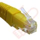 24 Pack of 20cm (8-inch) in Yellow - Cat6 High Grade 250MHz 24AWG LSZH Patch Cables for 2U Patching