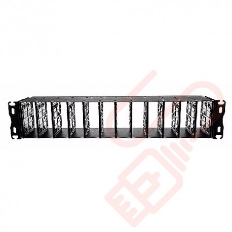 Zettonics TEN21 MTP 2U Unloaded 12 Position Chassis