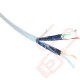 Excel Solid Cat6A Cable S/FTP LSOH CPR Euroclass B2ca 500m Reel White 190-914