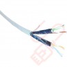 Excel Solid Cat6A Cable S/FTP LSOH CPR Euroclass B2ca 500m Reel White 190-914