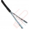Excel Cat6A U/FTP External Grade Fca PE 500m Cable Reel Black 100-993