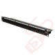 48 Port Cat6 Patch Panel 1U UTP Angled Easy Punch