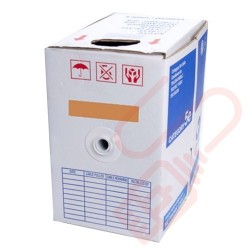 Stranded Cat5e UTP Premium PVC 305 Metre Bulk Cable Orange