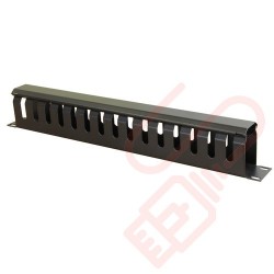 Plastic 1U Cable Management Dump Panel