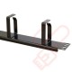 Excel 1U Cable Management Bar Metal Black (100-582)