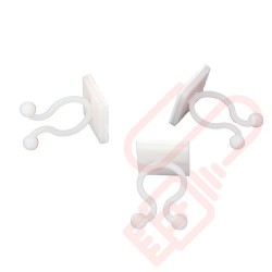 Self Adhesive Cable Clips 35mm (Bunny) - 100 Pack