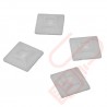 Neutral Adhesive Cable Tie Base - 100 Pack