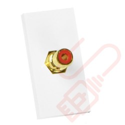RCA Moduler Coupler Red