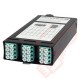 Zettonics LC OM4 Multimode 24 Fibre Splice Cassette Aqua