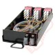 Zettonics MTP/MPO LC OM4 Multimode 12 Duplex Fibre 2x MTP Cassette Violet
