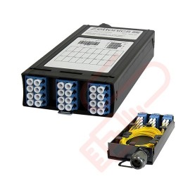 Zettonics LC OS2 Singlemode 24 Fibre Splice Cassette