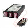 Zettonics MTP/MPO LC OM4 Multimode 12 Duplex Fibre 2x MTP Cassette Violet (Polarity A/C)
