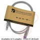 Cat6 Slim U/UTP Small Diameter Snagless Booted Patch Cables Grey