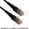 Patchsee ThinPatch Cat6a FTP (10G) Patch Cable LSZH Flush Booted